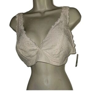 New So Intimates Women's Size‎ XL Convertible Bralette Dream Cloud Pink Lace $26